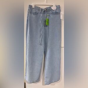 Sam Edelman Light Blue Wide Leg Jeans size 28 NWT
